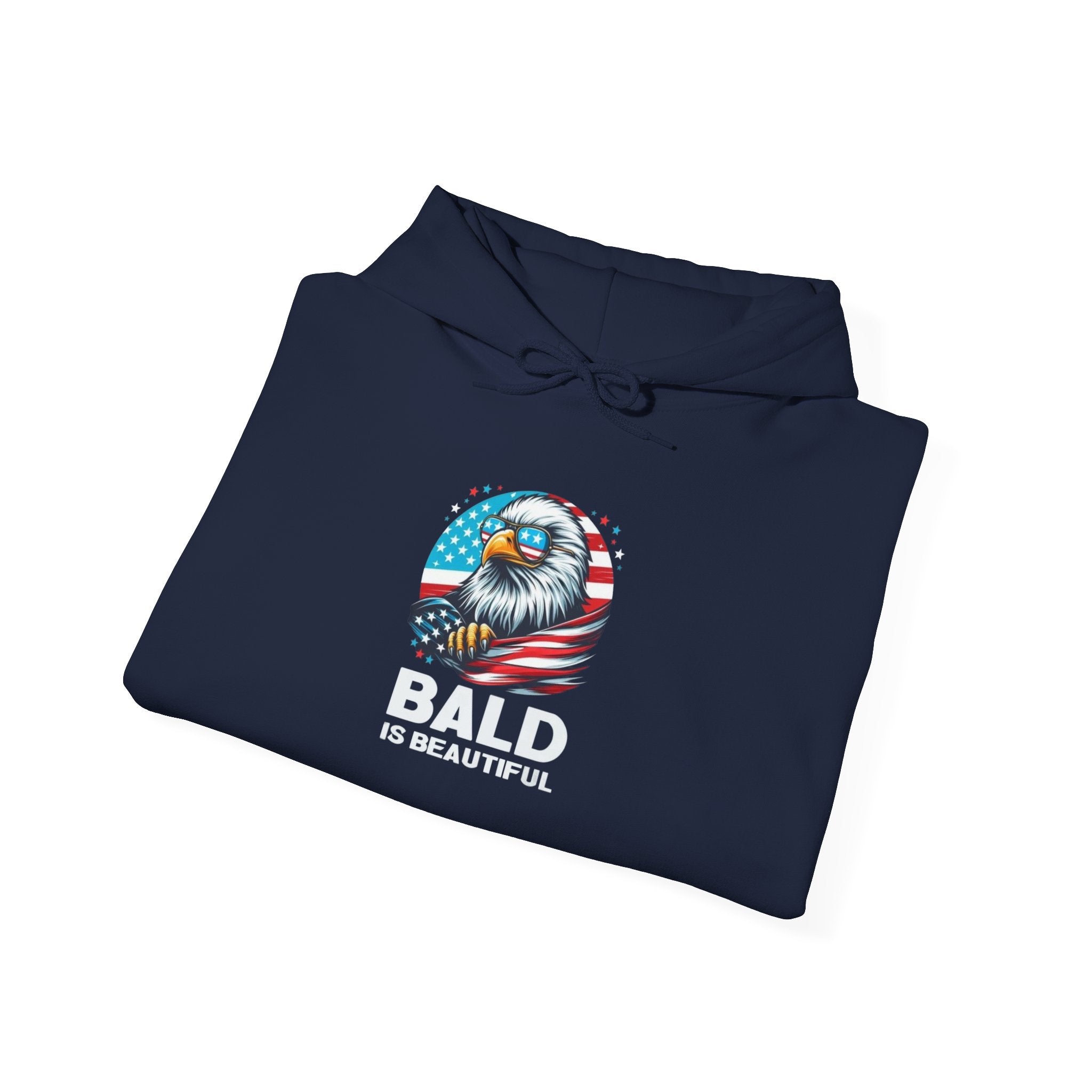 Bald Is Beautiful Hoodie | Funny Bald Pride Pullover