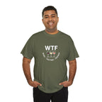WTF Wine Tasting Friends Tee | Wine Glasses Logo T-Shirt