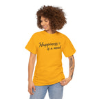 Happiness is a Mood T-Shirt | Script Heart Design