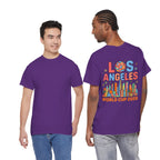 Los Angeles Skyline World Cup 2026 Tee | Soccer Ball City Design
