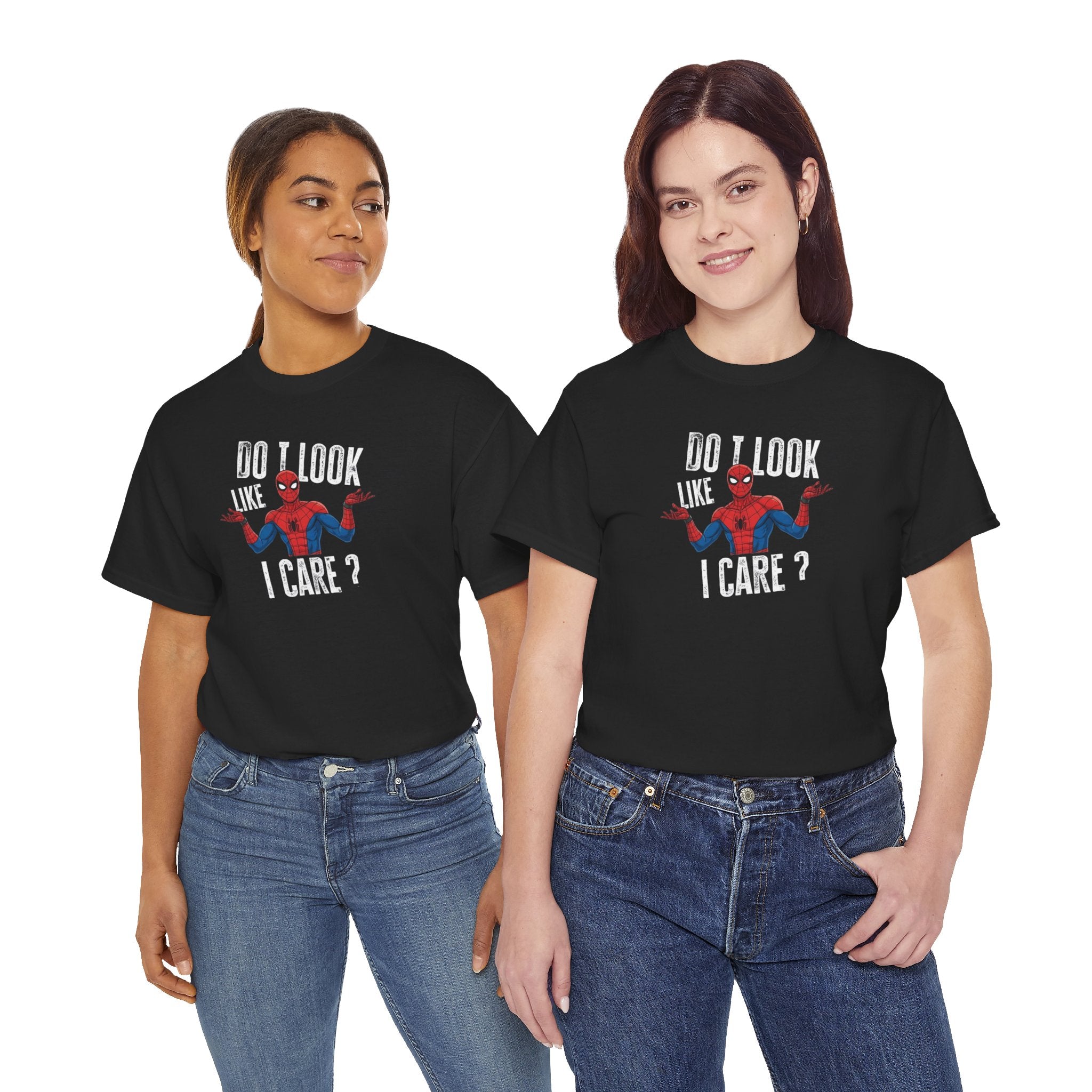 Do I Look Like I Care? Tee | Spider-Man Style Graphic Shirt
