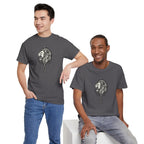 Tribal Lion Head Arrow T-Shirt | Geometric Lion Tee