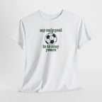 my only goal is to stop yours Soccer Ball Tee | Funny Soccer Shirt