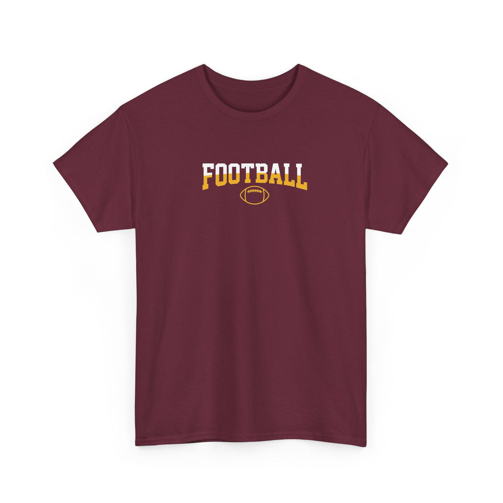 Championship Football Logo T-Shirt | Shield Graphic Tee, Sports Apparel