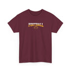 Championship Football Logo T-Shirt | Shield Graphic Tee, Sports Apparel