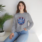 Happy Presidents Day emblem Crewneck Sweatshirt | Presidents Day design