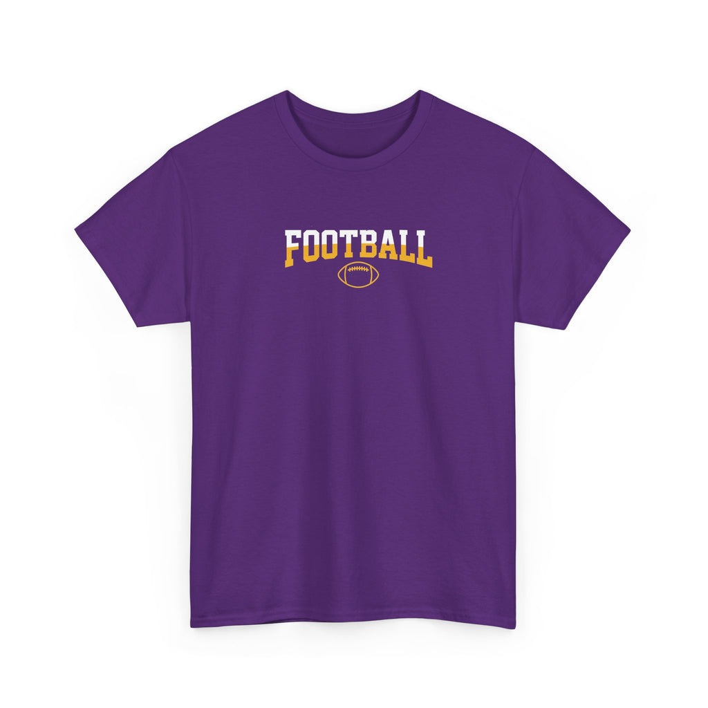 Championship Football Logo T-Shirt | Shield Graphic Tee, Sports Apparel