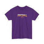 Championship Football Logo T-Shirt | Shield Graphic Tee, Sports Apparel
