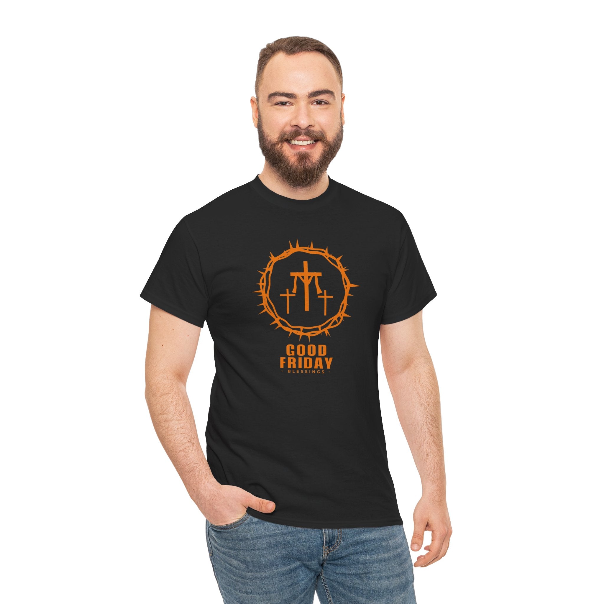 Good Friday Crosses T-Shirt | Crown of Thorns Christian Tee