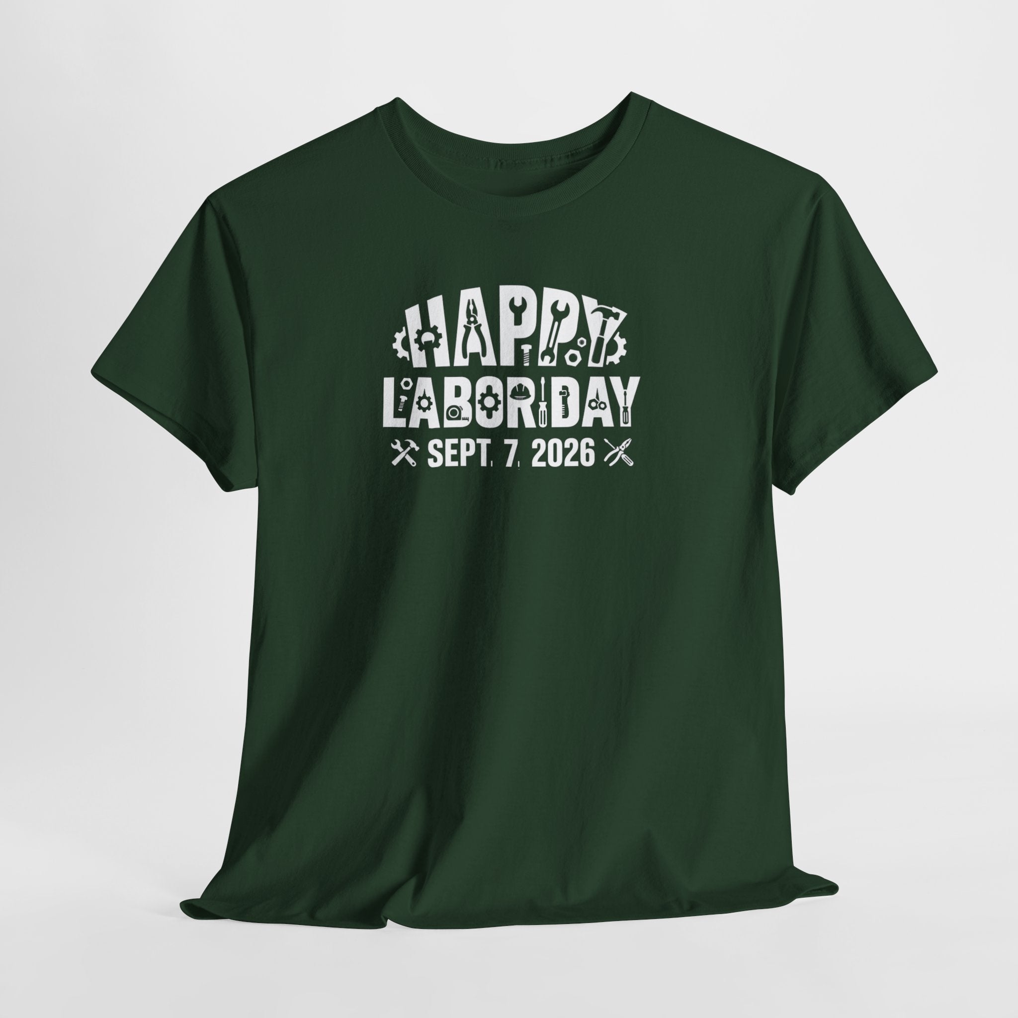 Happy Labor Day Sept 7 2026 T-Shirt | Labor Day Tee