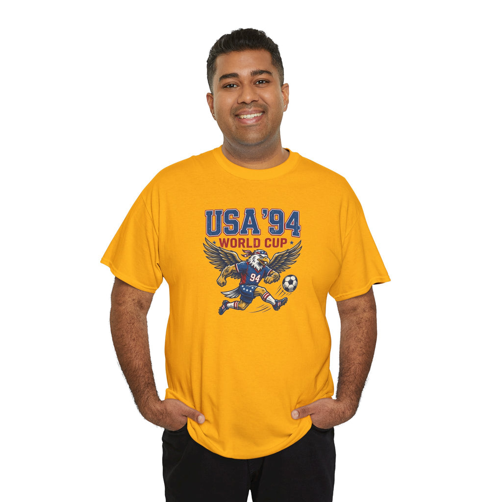 USA '94 Eagle Soccer Player T-Shirt | World Cup Retro Football Tee