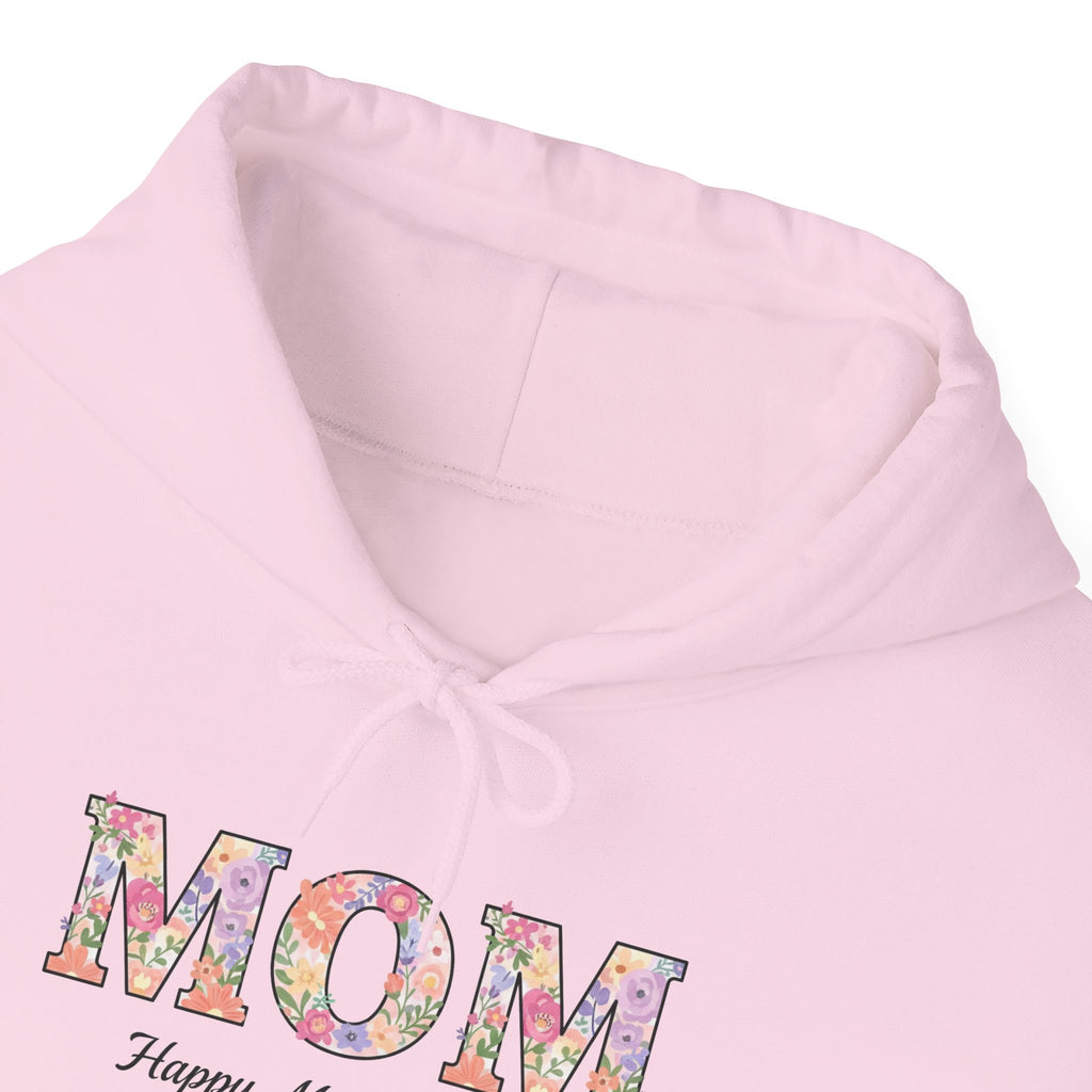 Floral MOM Typography Hoodie | Mother's Day sweatshirt