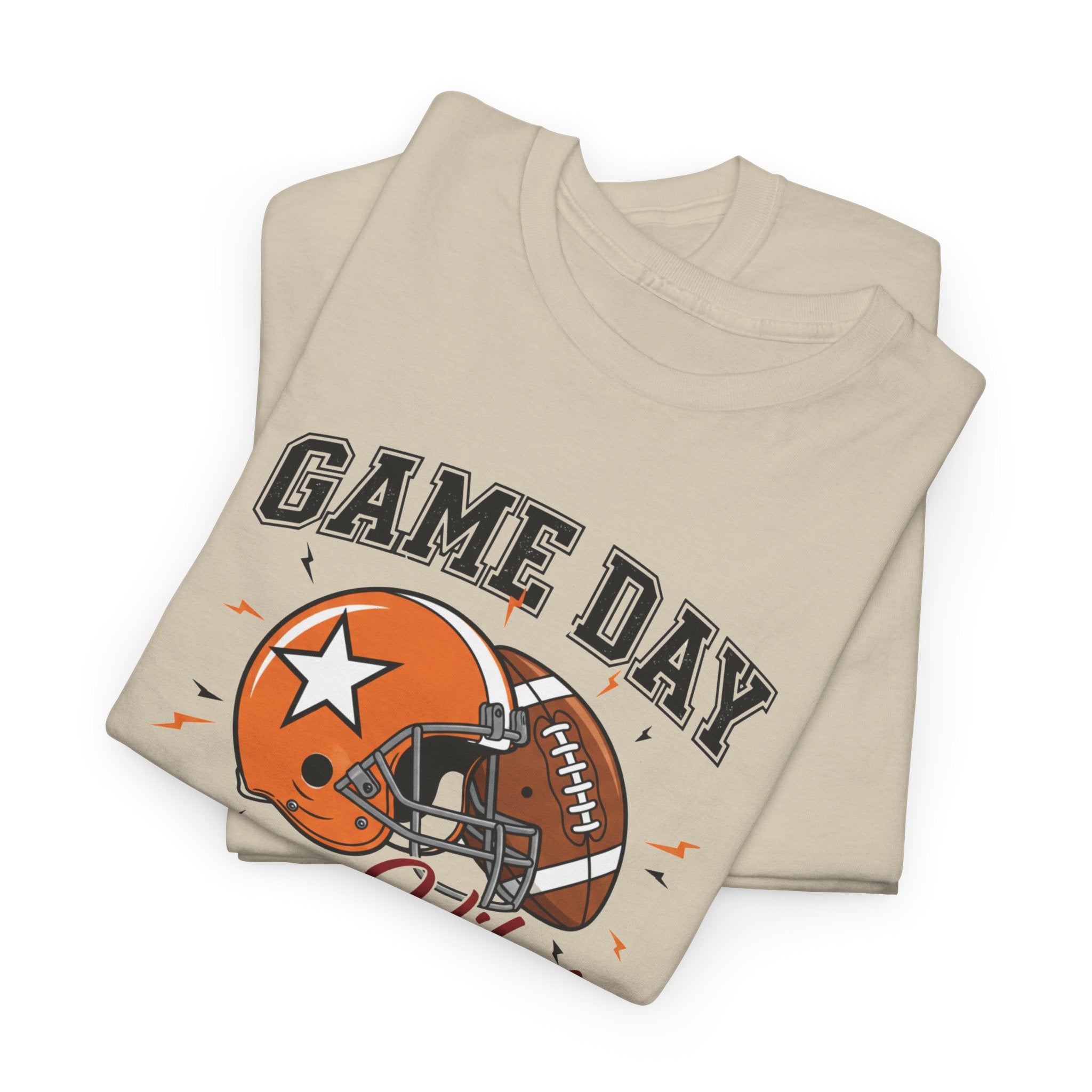 Game Day Vibes Football T-Shirt | Sporty Graphic Tee