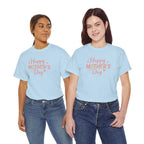 Happy Mother's Day script tee | Mother's Day shirt, pink script design