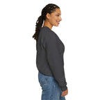 Wolf Half-Face Portrait Don't Mistake Silence For Weakness Crewneck
