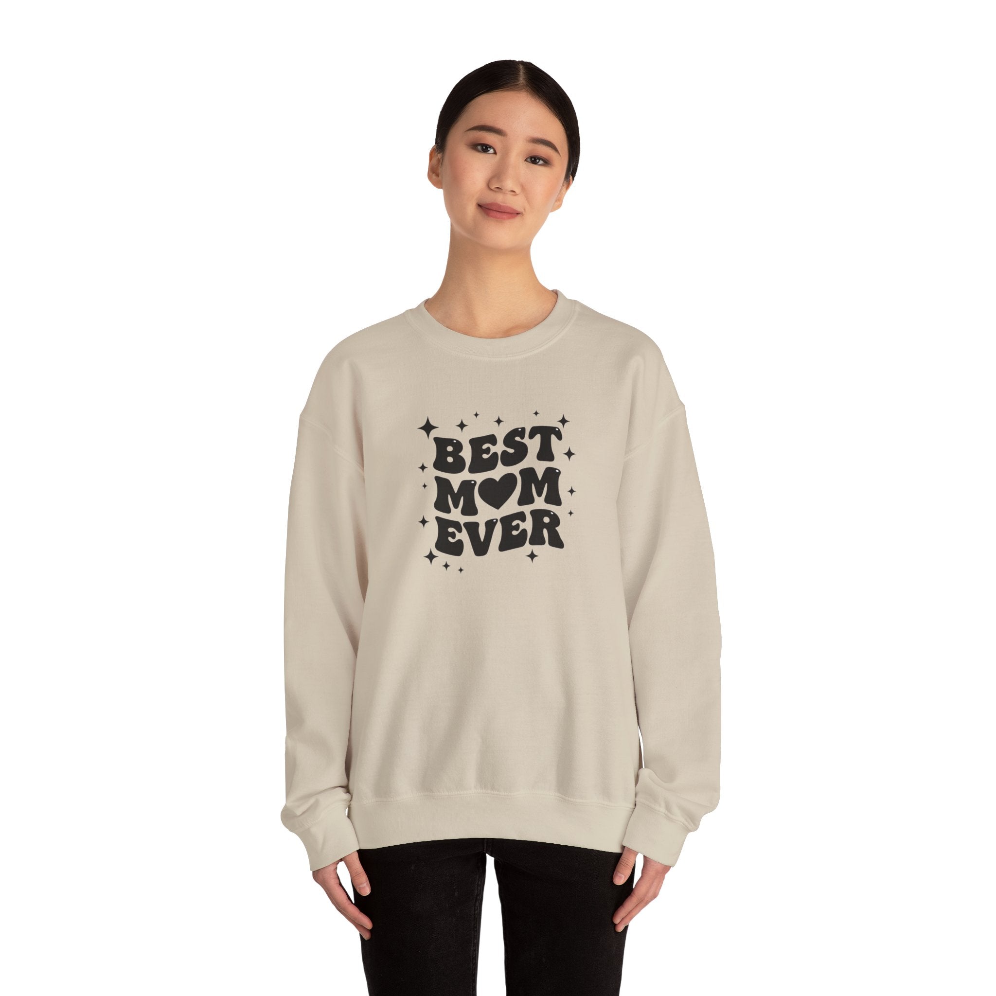 Best Mom Ever sweatshirt | Mother's Day graphic sweatshirt