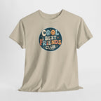 Cool Best Friends Club tee | Best Friend Shirt, Cute Retro Badge Design