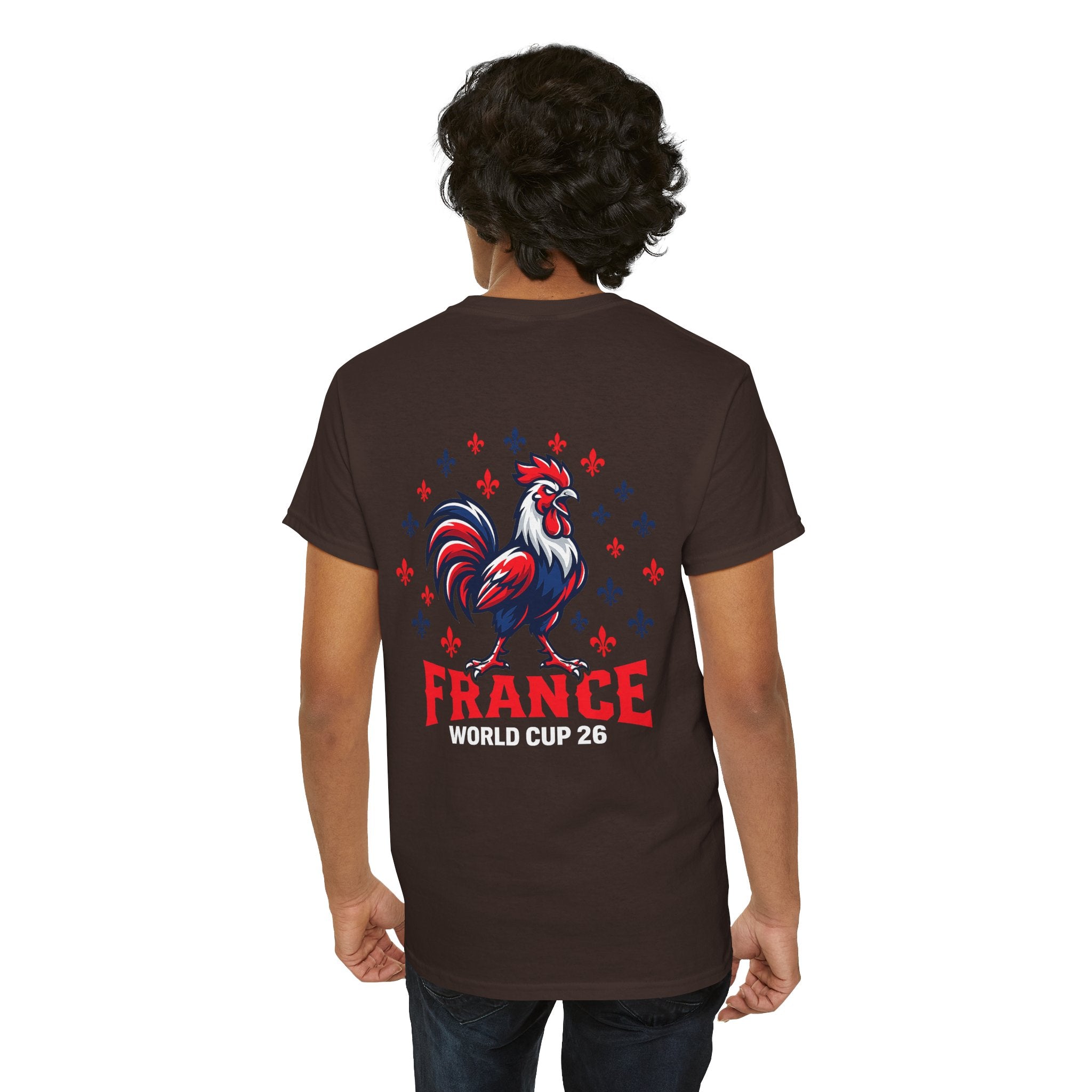 France Rooster World Cup 26 T-Shirt | French Soccer Fan Tee