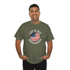 Memorial Day Let's Go Brandon USA Flag Patriotic T-Shirt