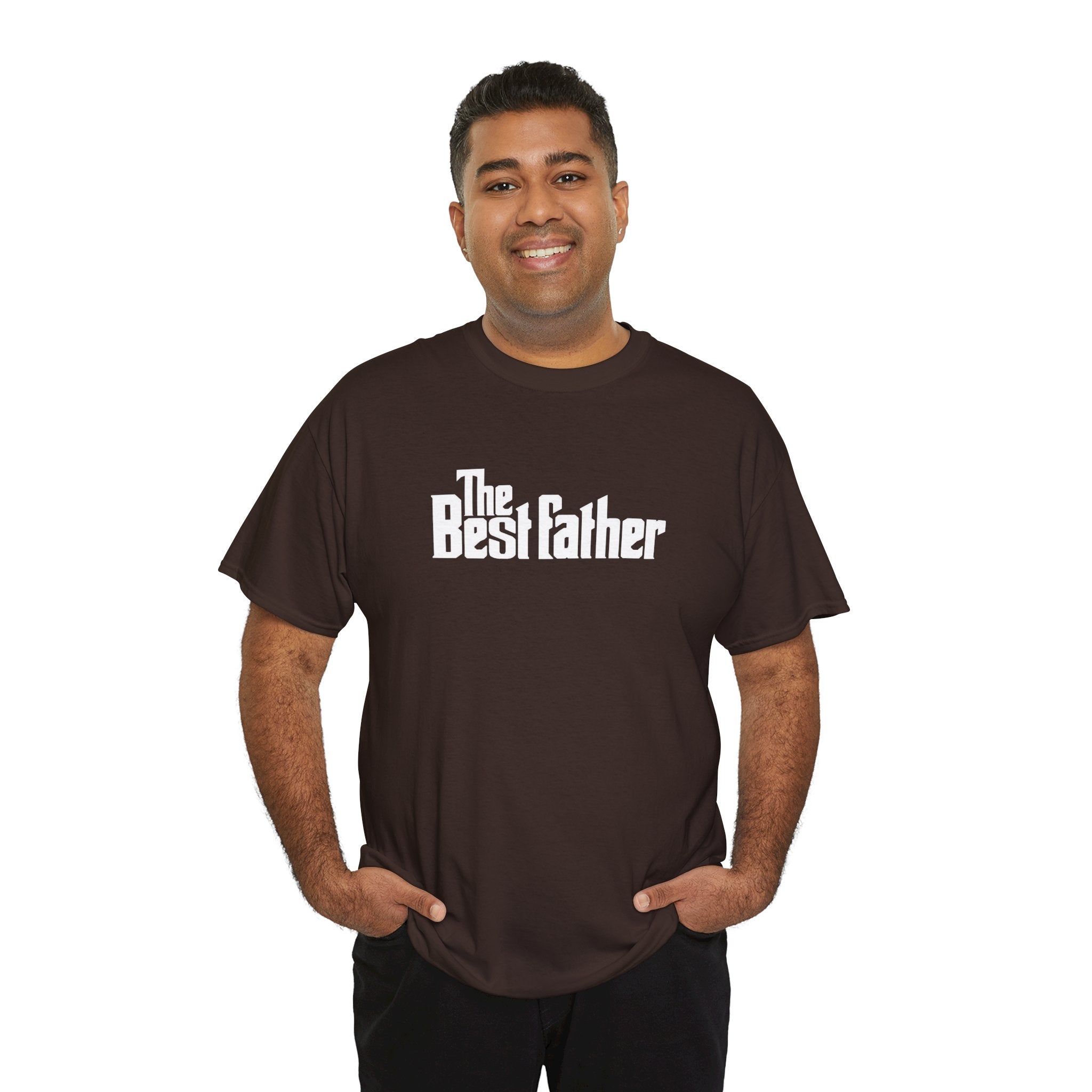 The Best Father Tee | Vintage mobster logo, Dad shirt, Fatherhood slogan