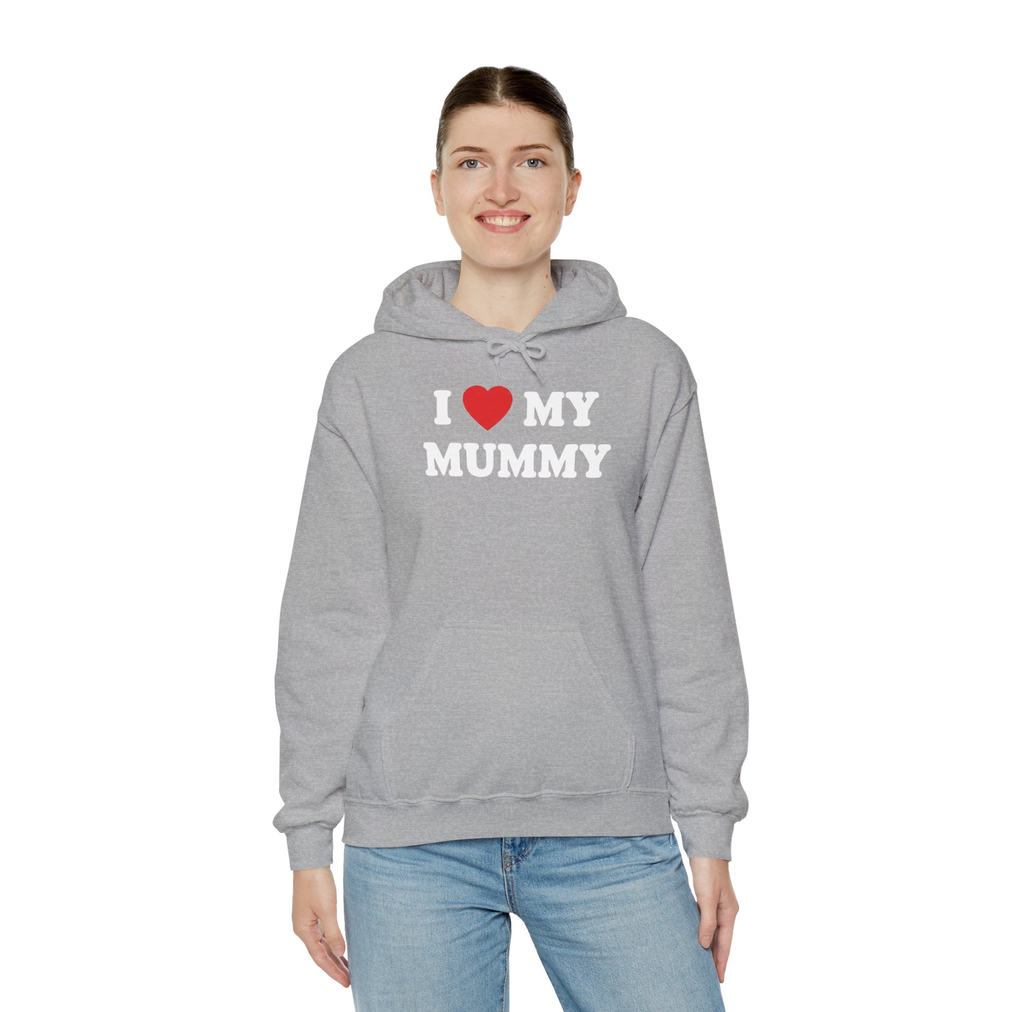 I  My Mummy Hoodie | Halloween Mummy Pun Sweatshirt