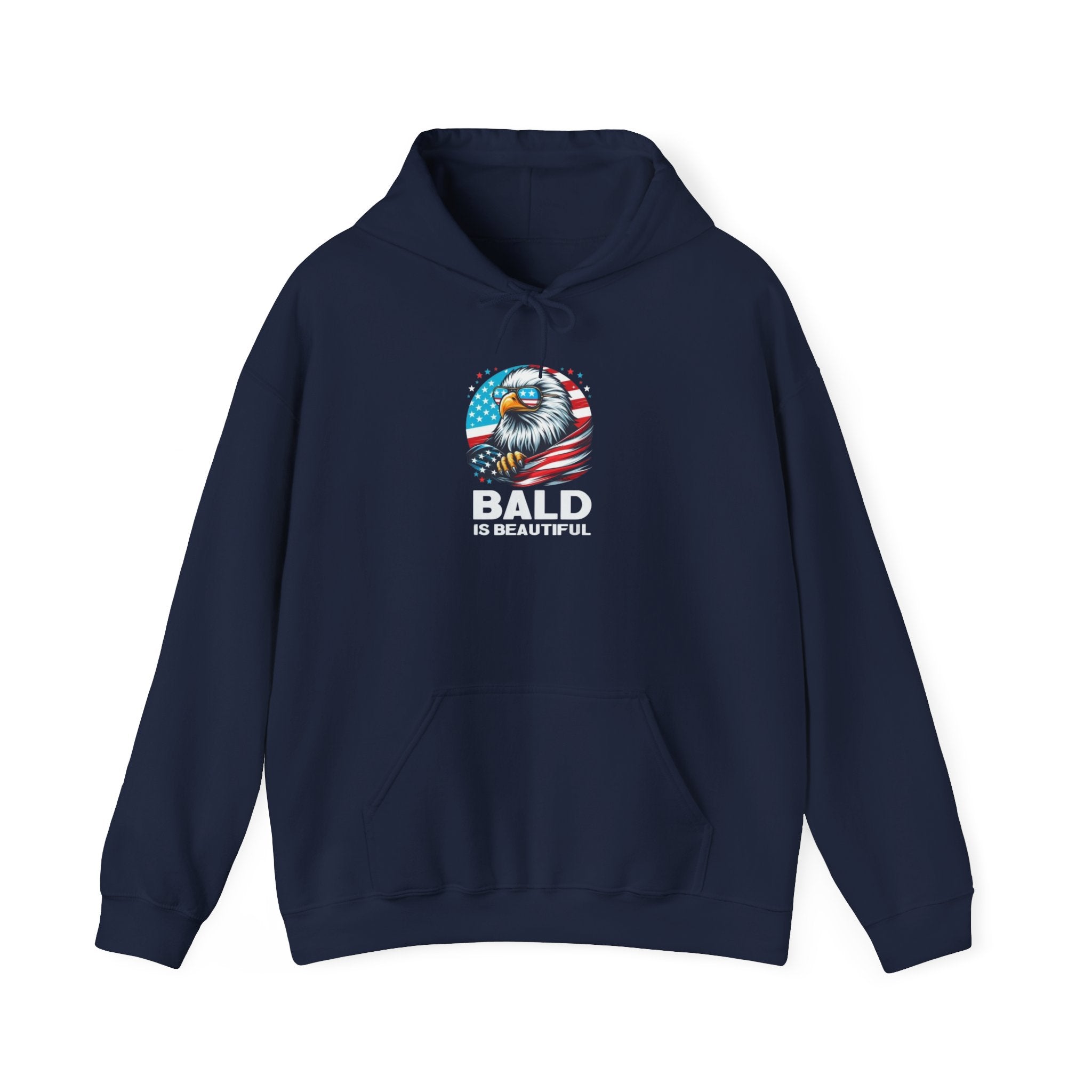 Bald Is Beautiful Hoodie | Funny Bald Pride Pullover