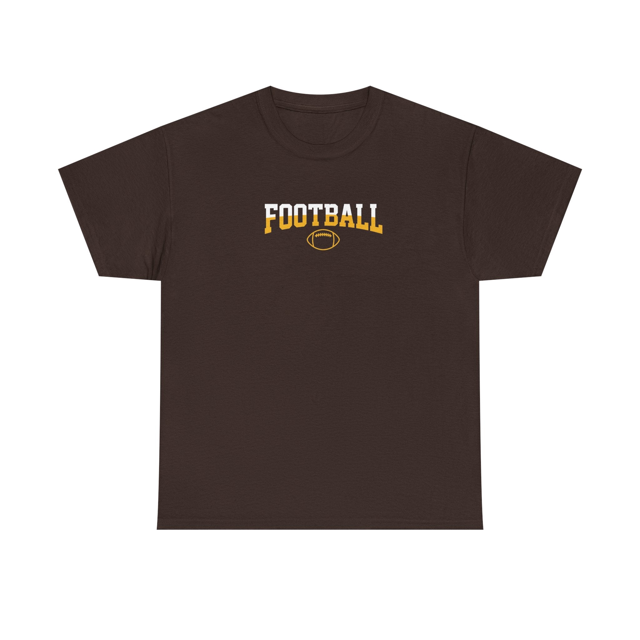 Championship Football Logo T-Shirt | Shield Graphic Tee, Sports Apparel