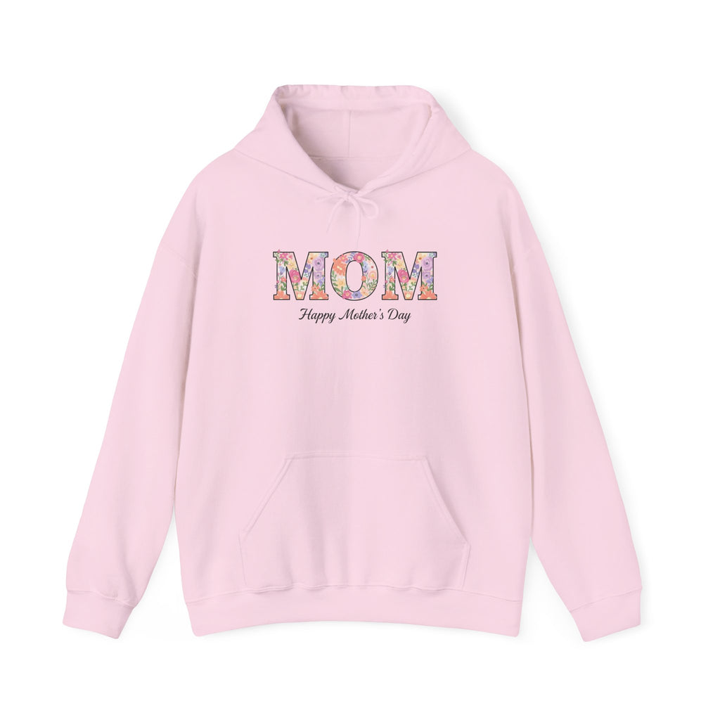 Floral MOM Typography Hoodie | Mother's Day sweatshirt