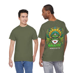 Brazil Carnival Mask Tee | World Cup '26 Soccer Floral Headdress