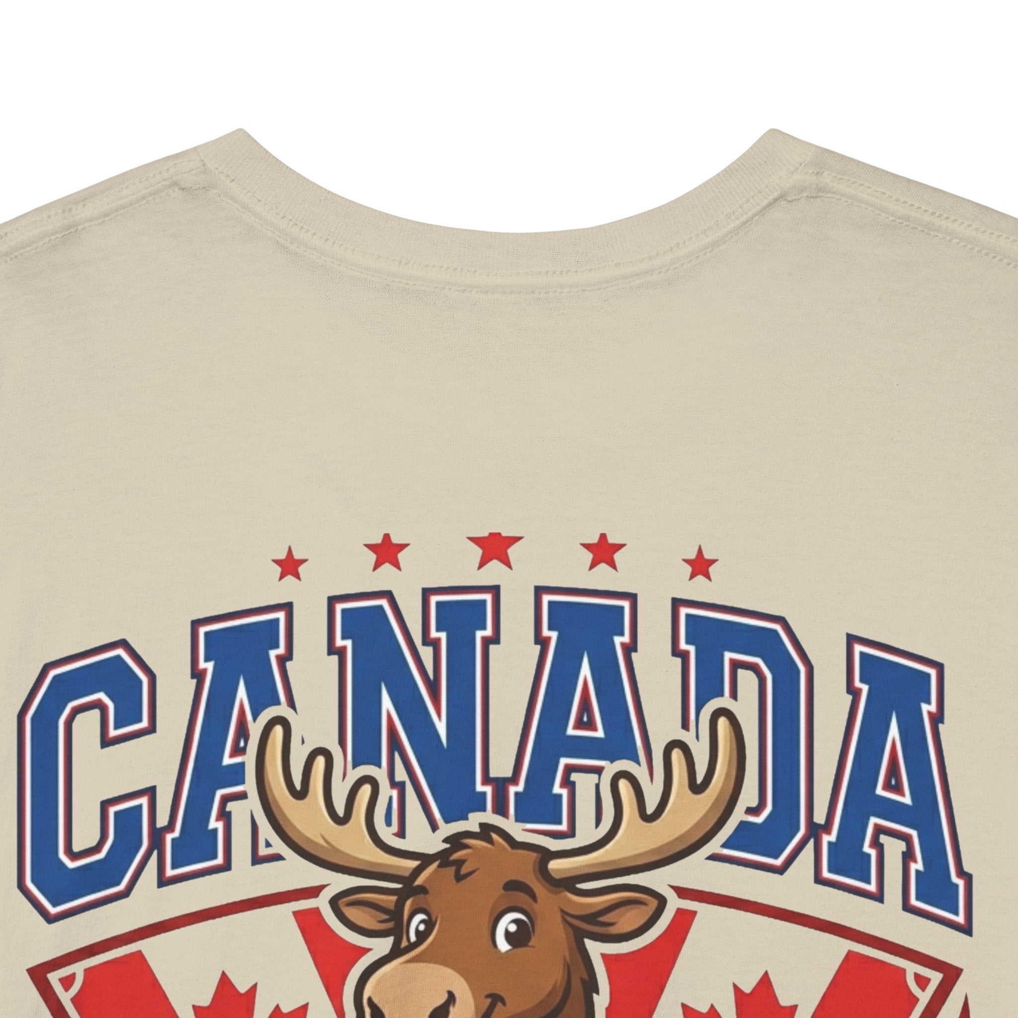 Canada Moose Soccer World Cup Tee | Canadian Flag Football Shirt
