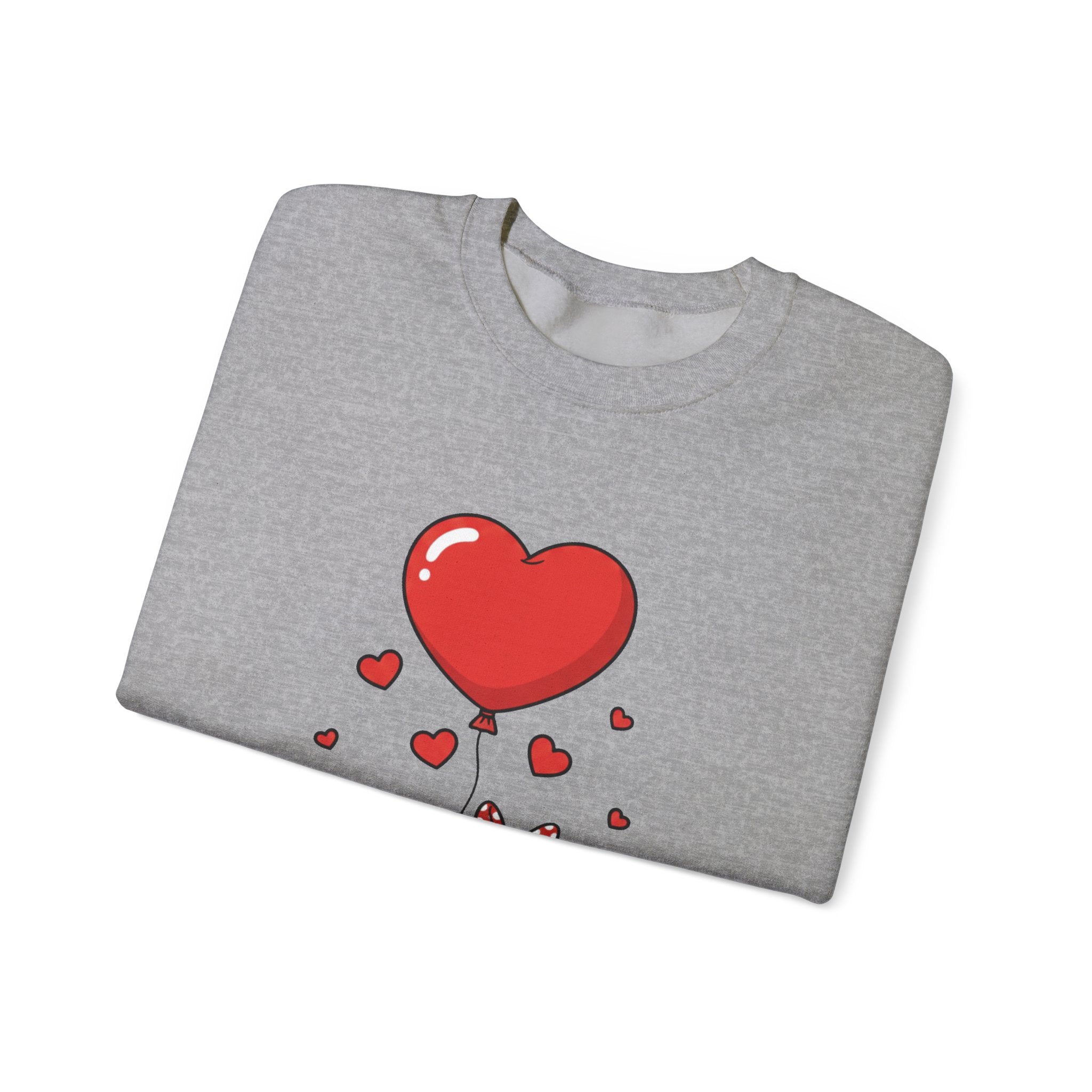 Valentine's Day Kissing Mice Sweatshirt | Cute Couple Mouse Love Crewneck