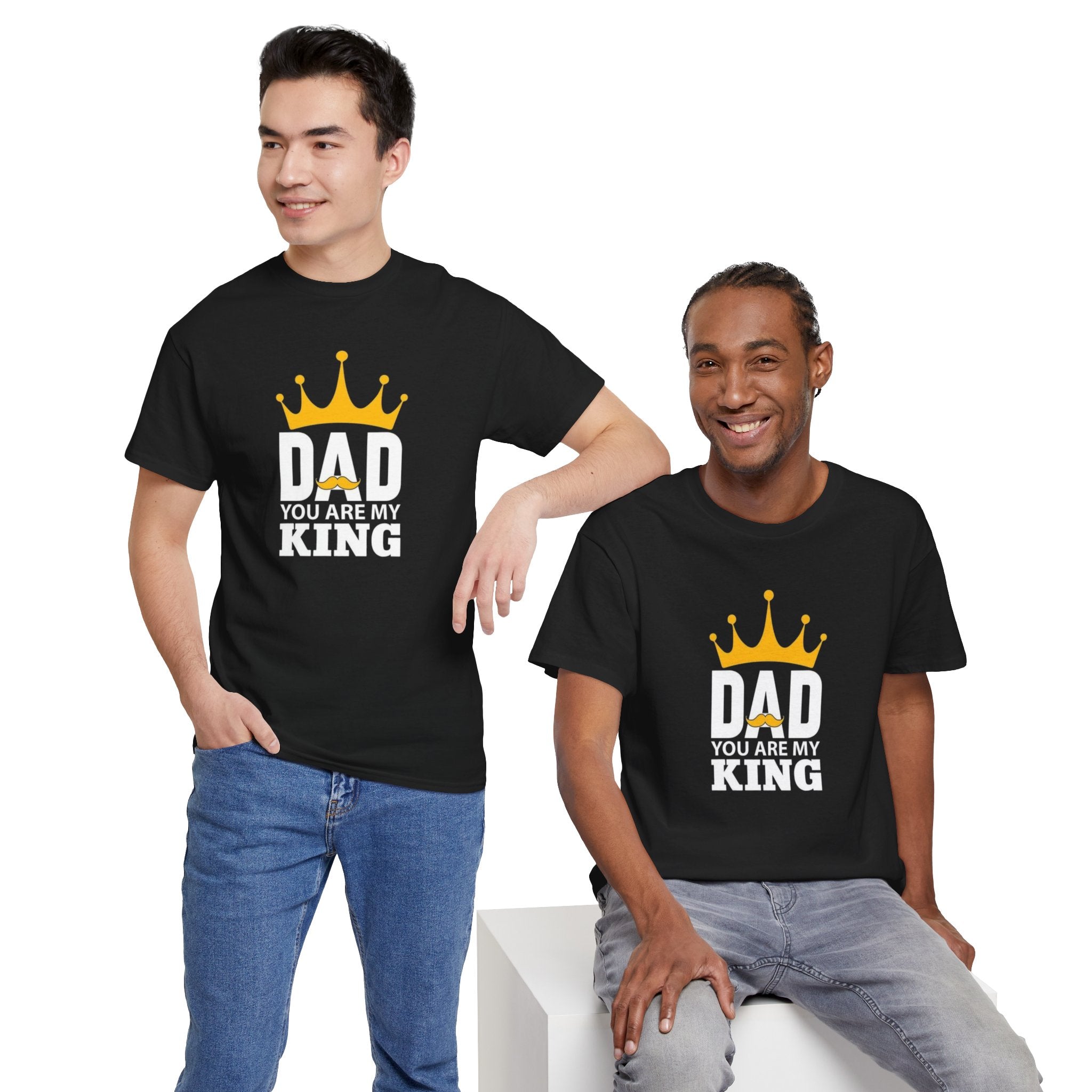Dad You Are My King T-Shirt | Fathers Day Crown Tee