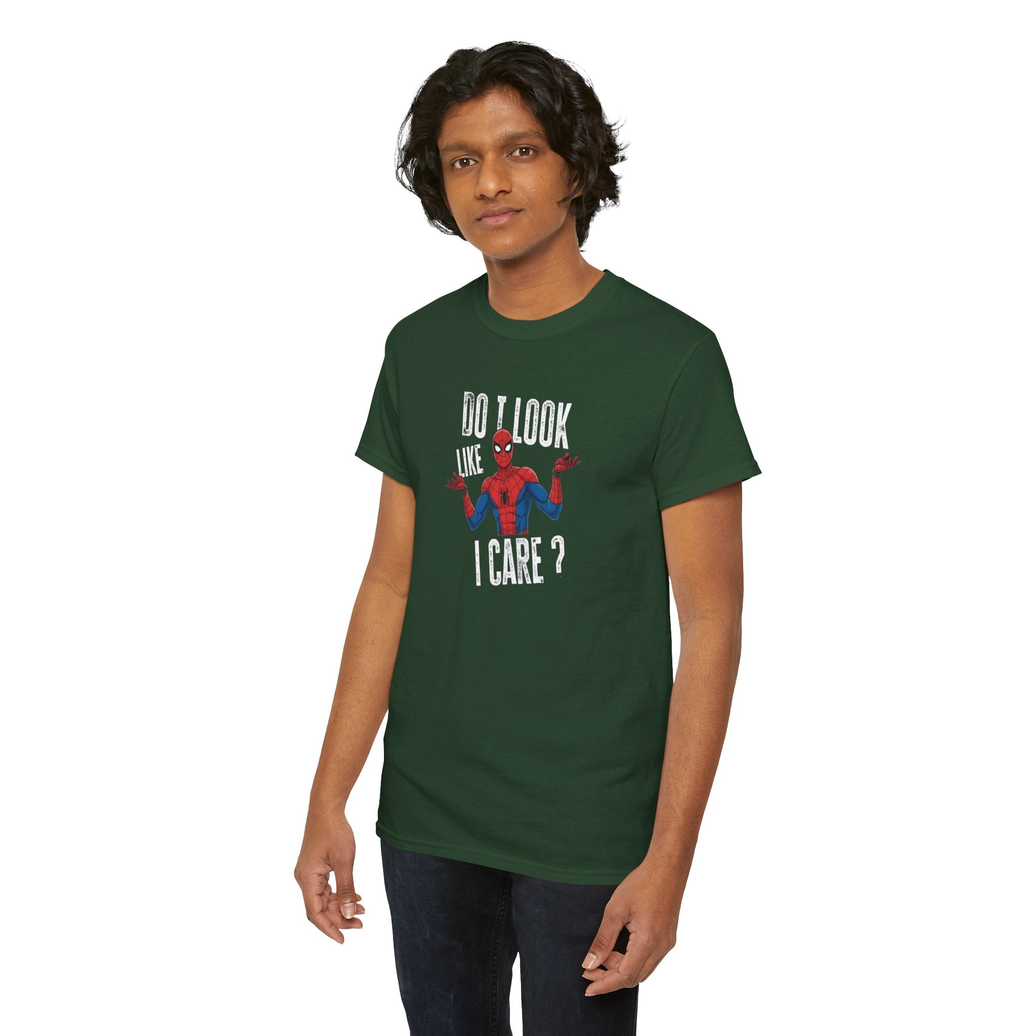 Do I Look Like I Care? Tee | Spider-Man Style Graphic Shirt
