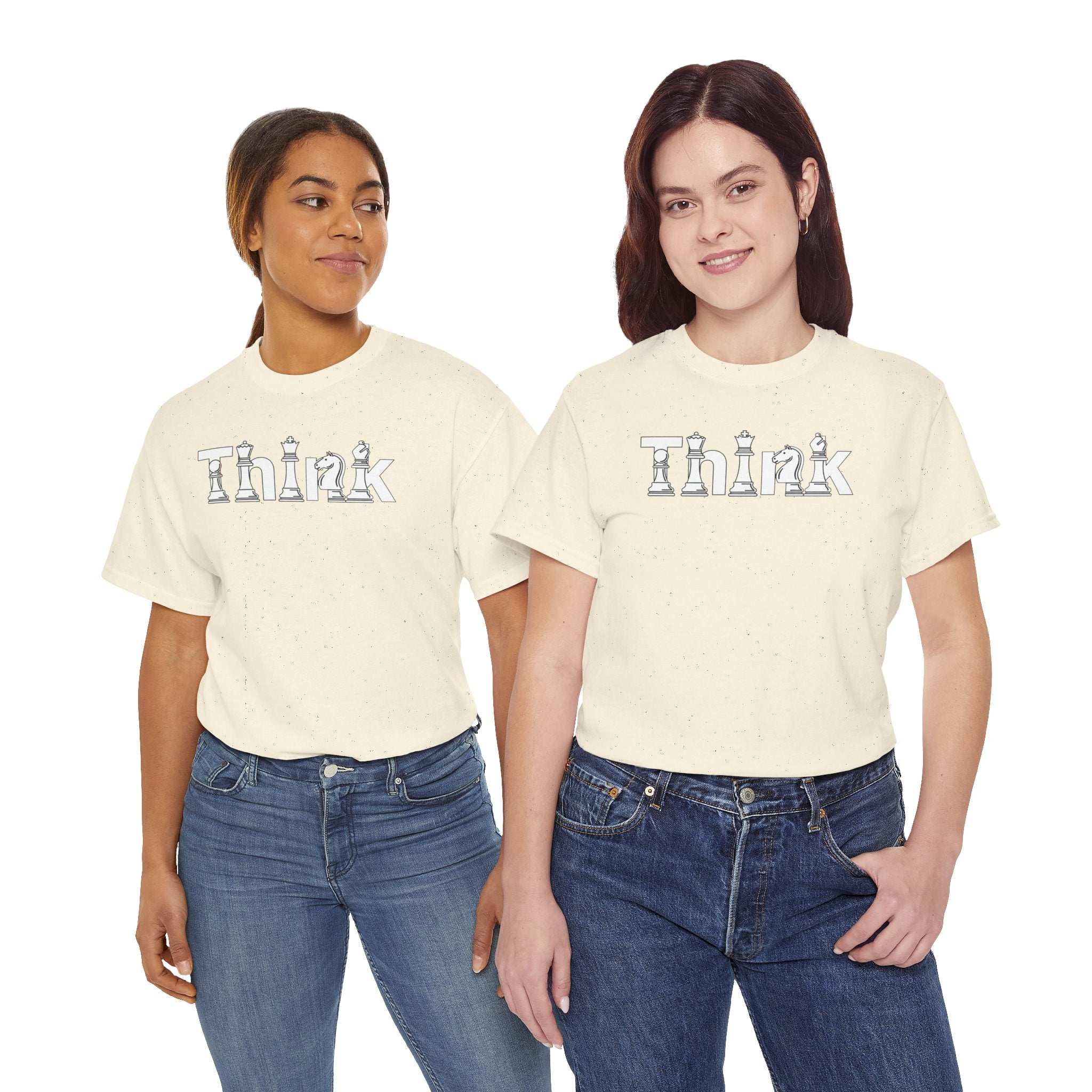 Think Chess T-Shirt | Strategic Mind Chess Typography Graphic Tee