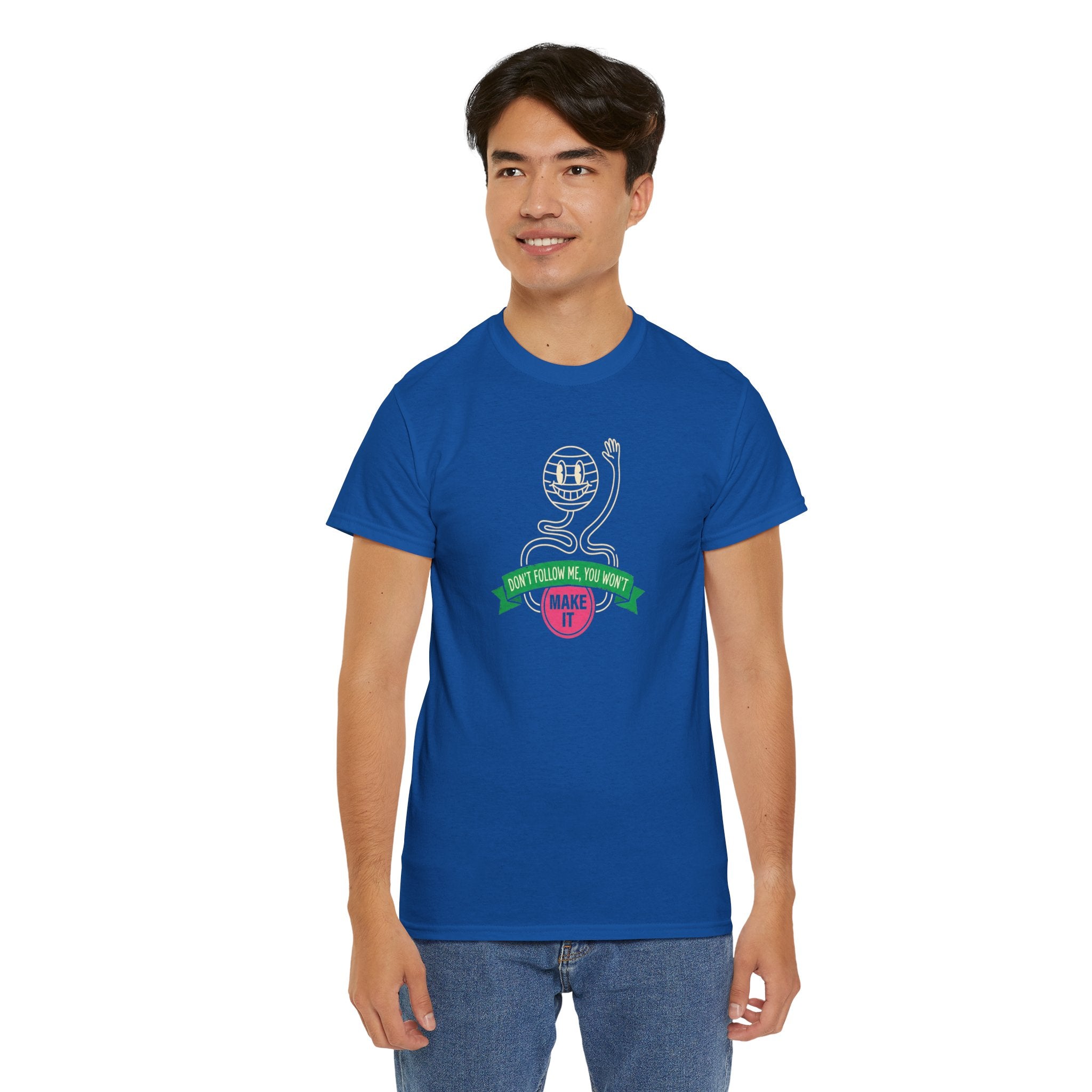 Cute Skeleton Holding Heart Tee | Don't Follow Me, I'm Lost