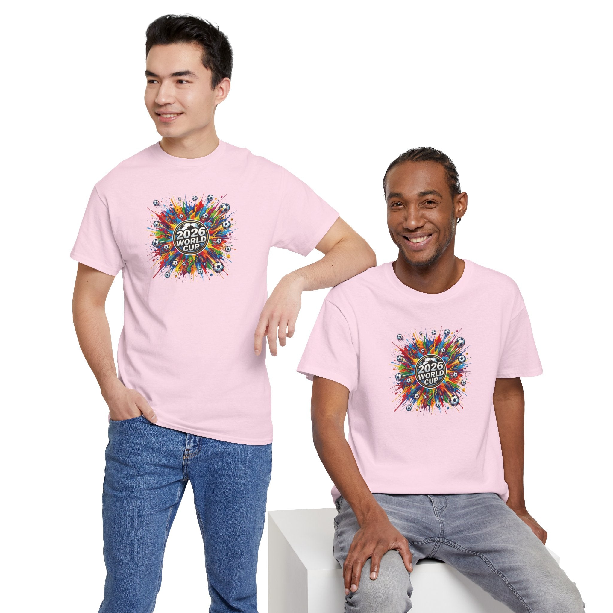 2026 World Cup Soccer Burst Tee | Football Tournament Shirt