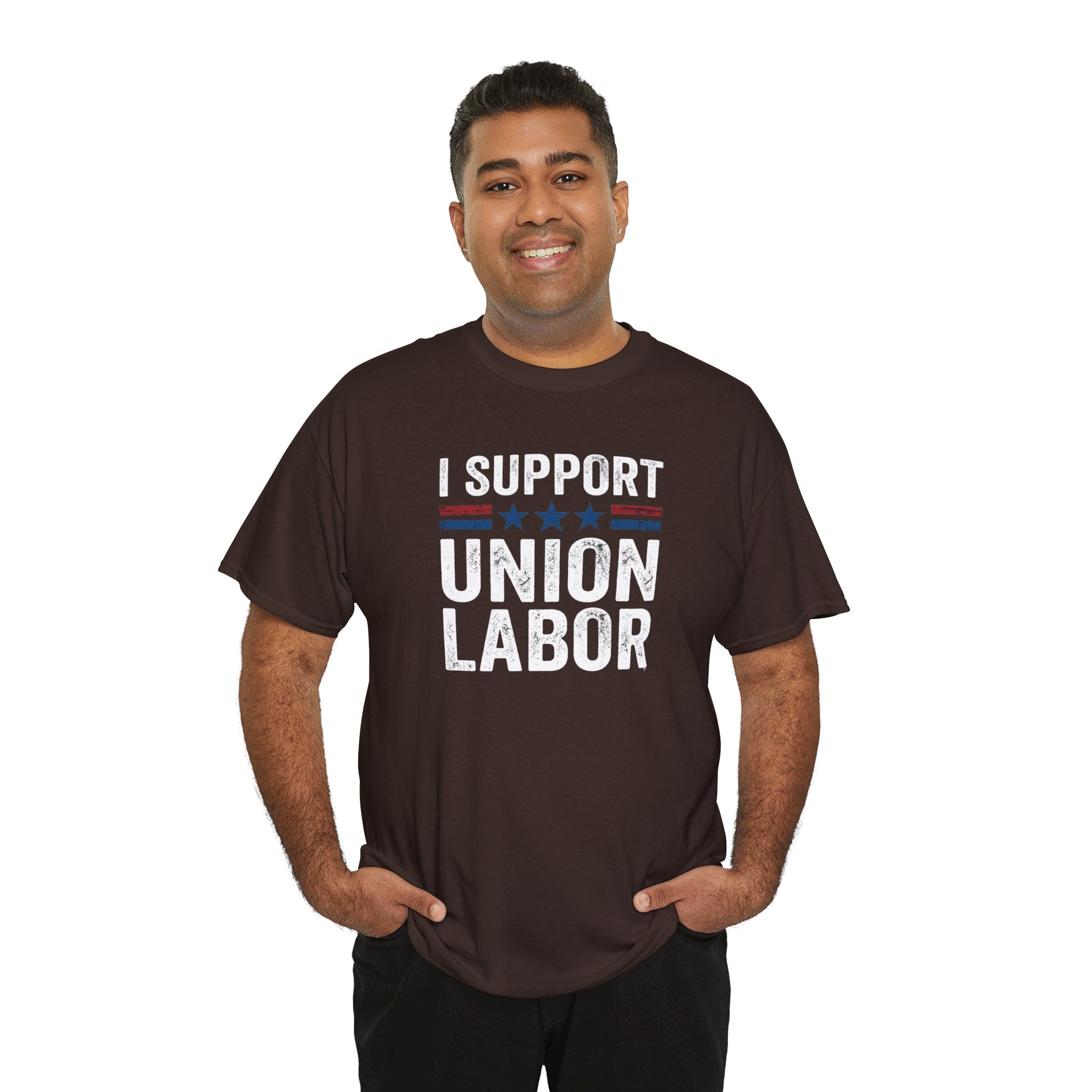I Support Union Labor T-Shirt | Labor Movement Tee, Worker Pride