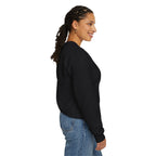 Pray Hard Work Hard Sweatshirt | Inspirational Vertical Typography