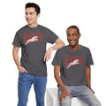 Easy Tiger T-Shirt | Retro Red Text with Tiger Graphic
