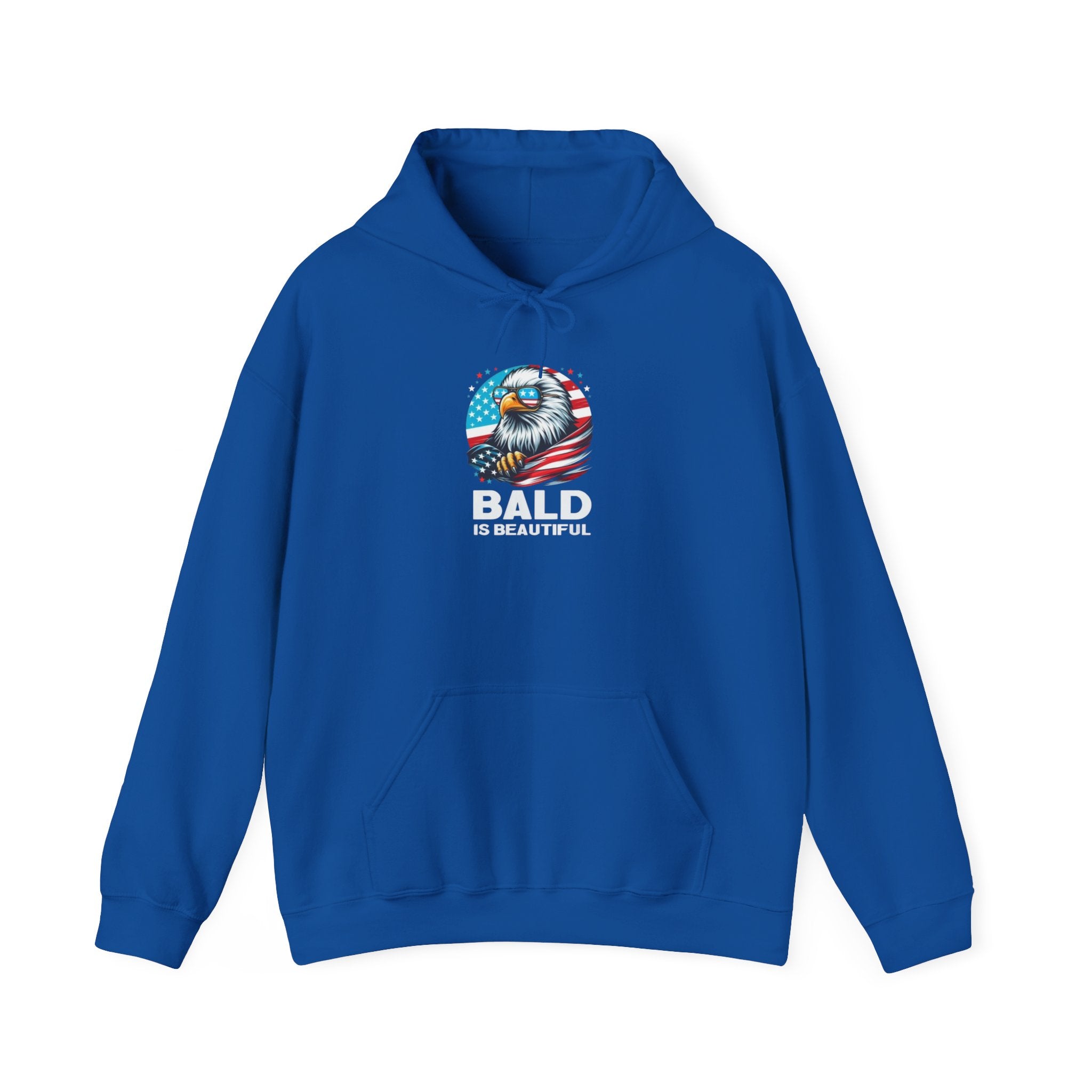 Bald Is Beautiful Hoodie | Funny Bald Pride Pullover