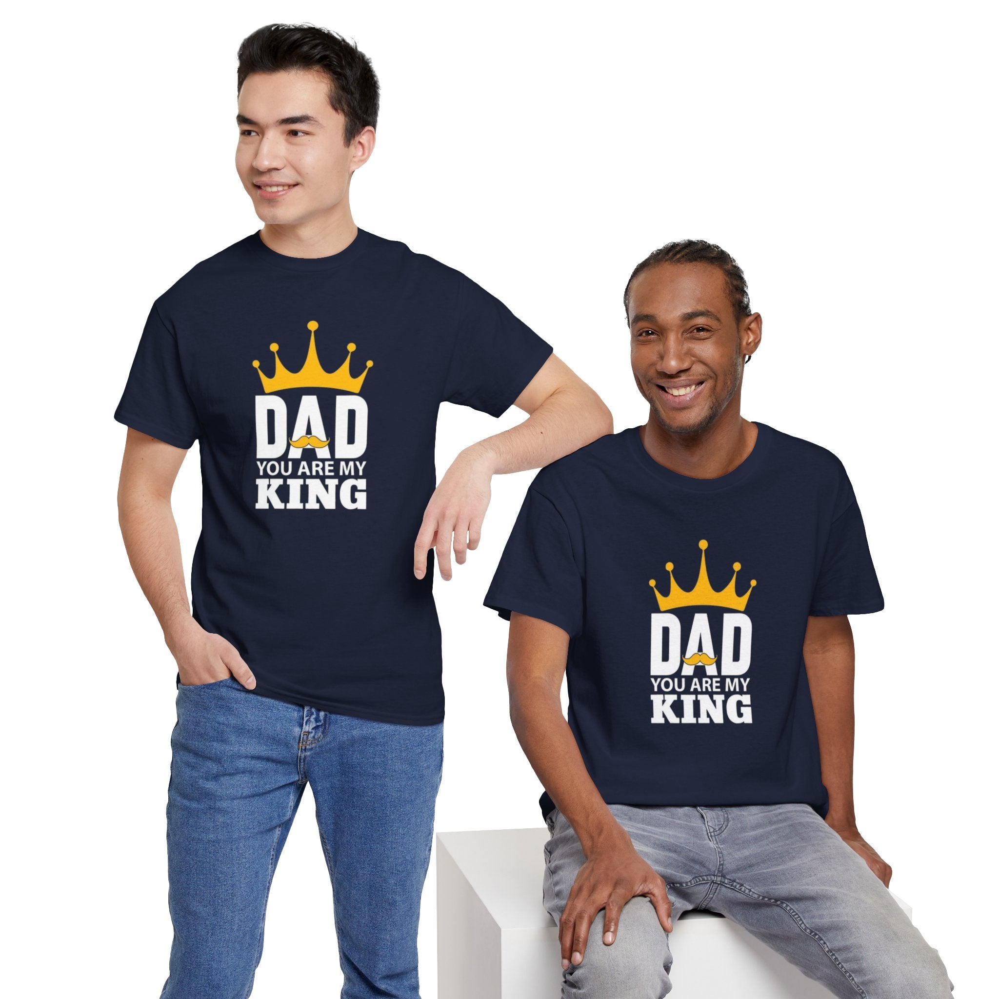 Dad You Are My King T-Shirt | Fathers Day Crown Tee