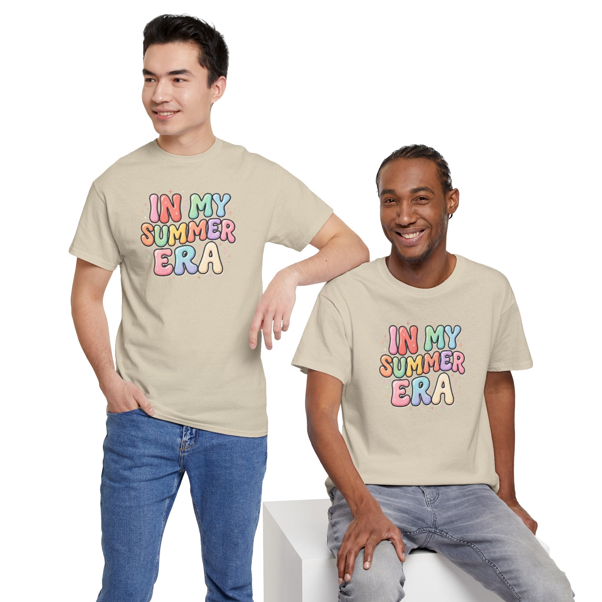 In My Summer Era T-Shirt | Pastel Bubble Letter Summer Tee