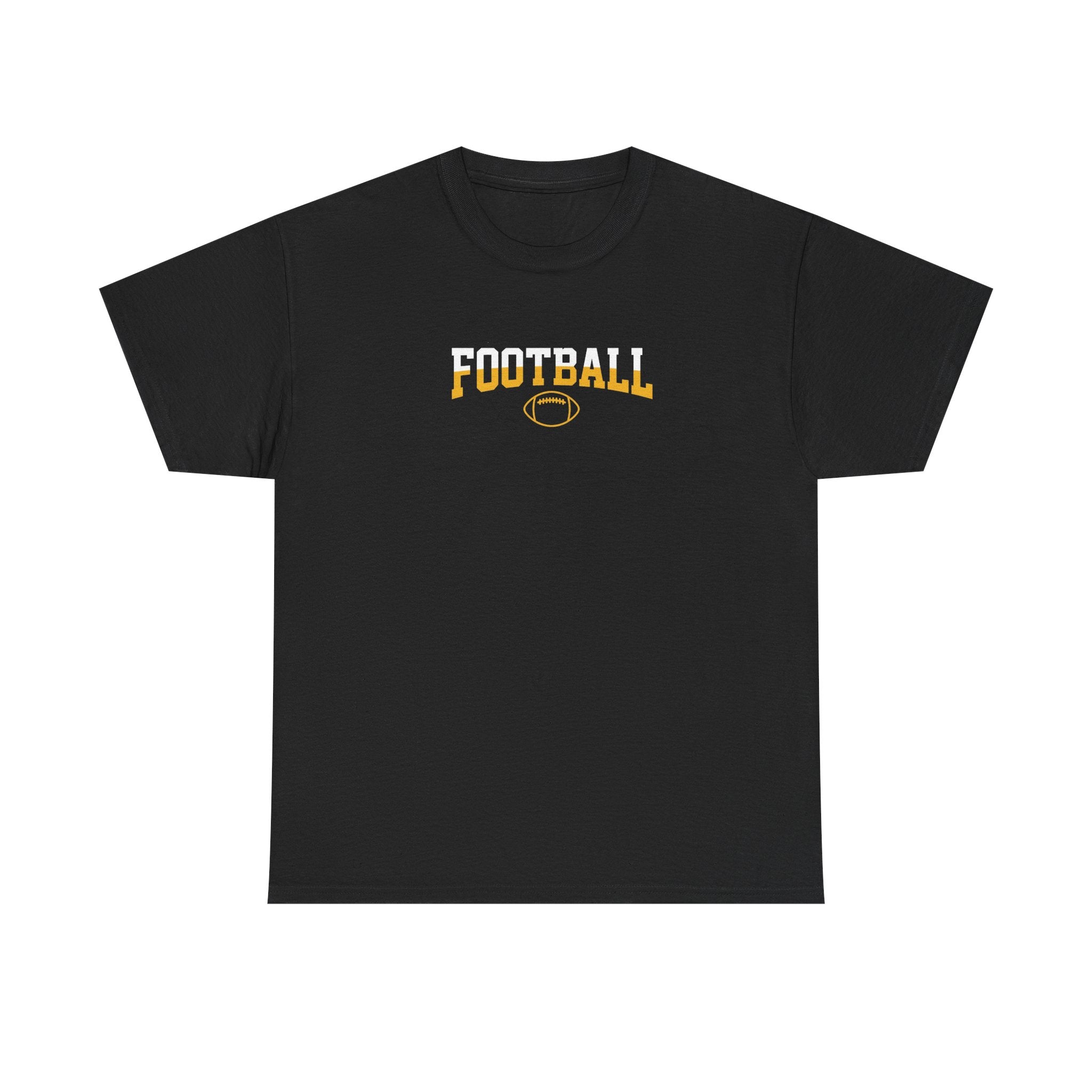 Championship Football Logo T-Shirt | Shield Graphic Tee, Sports Apparel
