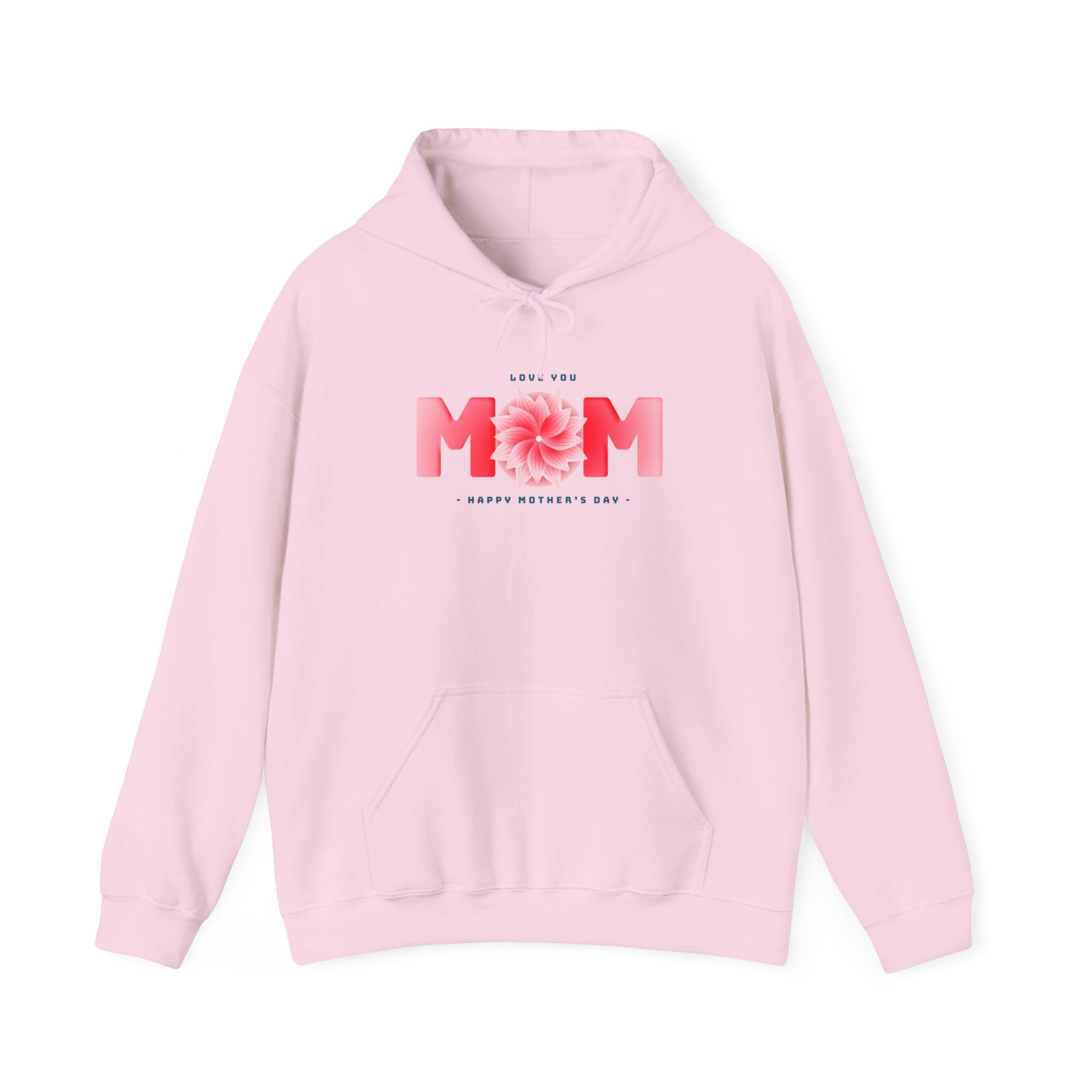 Pink Floral MOM Hoodie | Mother's Day Mom Sweatshirt