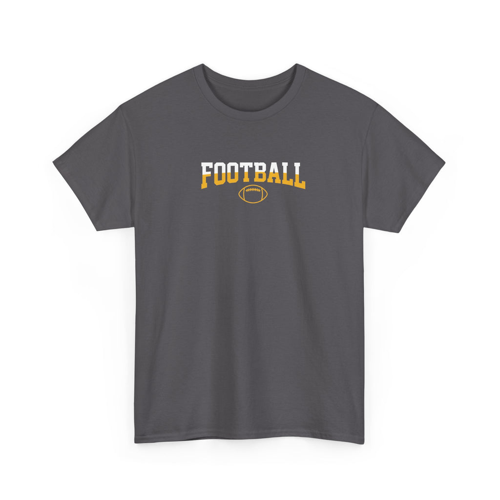 Championship Football Logo T-Shirt | Shield Graphic Tee, Sports Apparel