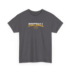 Championship Football Logo T-Shirt | Shield Graphic Tee, Sports Apparel