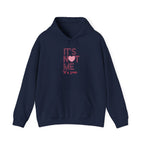 Valentine's Day It's Not Me It's You Hoodie | Heart Graphic Pullover