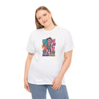 Cartoon Brain-Dead Zombie Tee | Colorful Retro Horror Graphic Shirt
