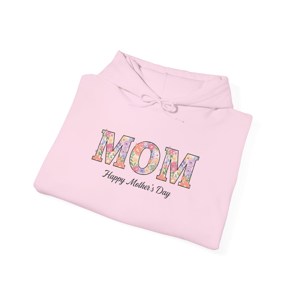 Floral MOM Typography Hoodie | Mother's Day sweatshirt