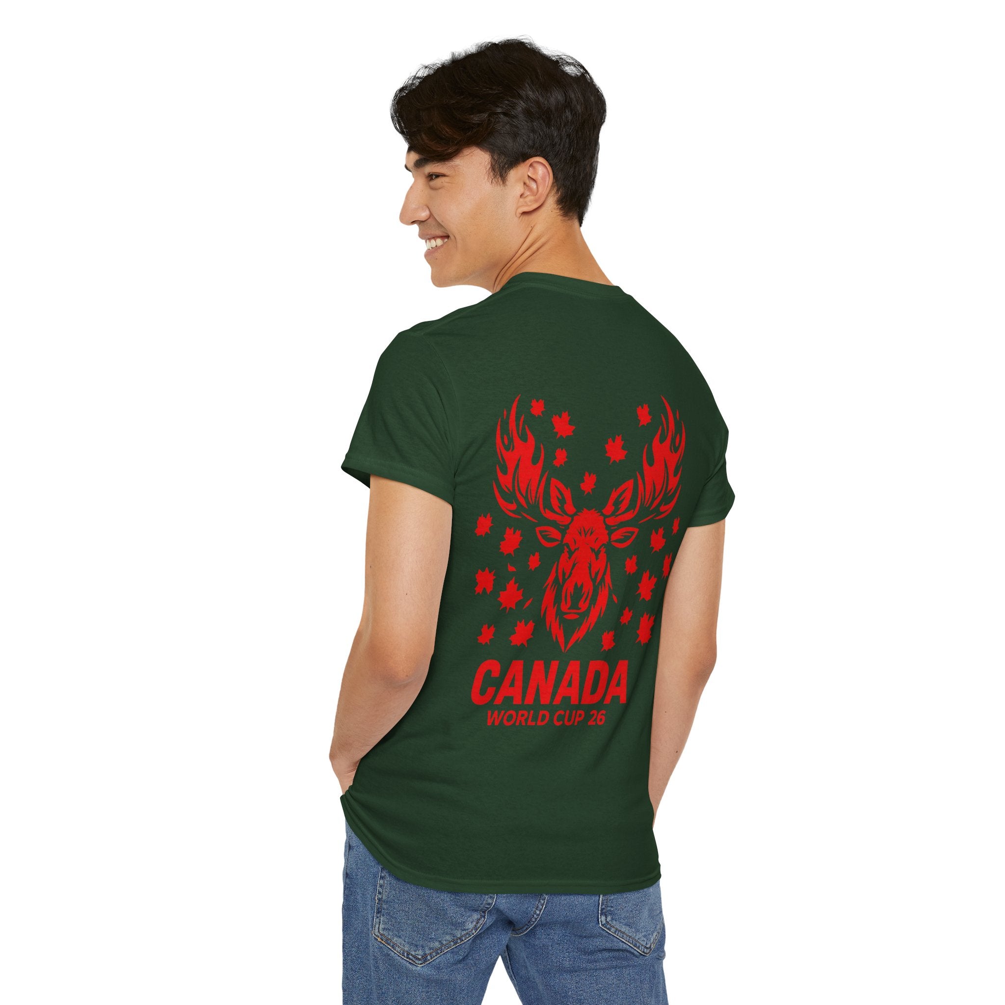 Canada Moose Head Tee | Maple Leaf World Cup 26